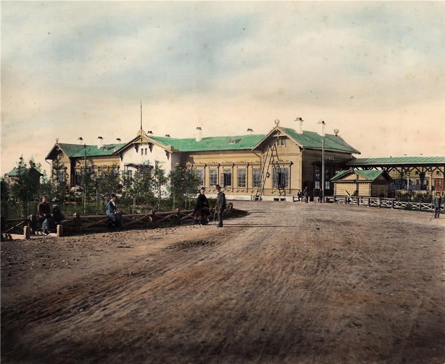 10. Станция Нижний Тагил .1878 г. Из открытых интернет-источников..jpg 10. Станция Нижний Тагил .1878 г. Из открытых интернет-источников..jpg