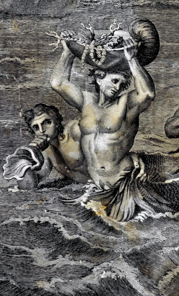 «Вода. Триумф Галатеи и Нептуна на море, в сопровождении кортежа нимф и тритонов»