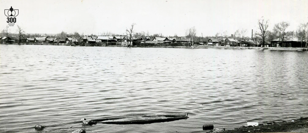 Выйский пруд, 1985 г.