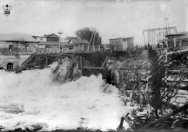 Наводнение 1927 г. Плотина