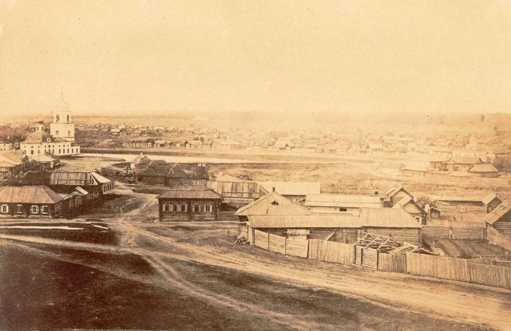 Вид на Березовский кон. XIX века